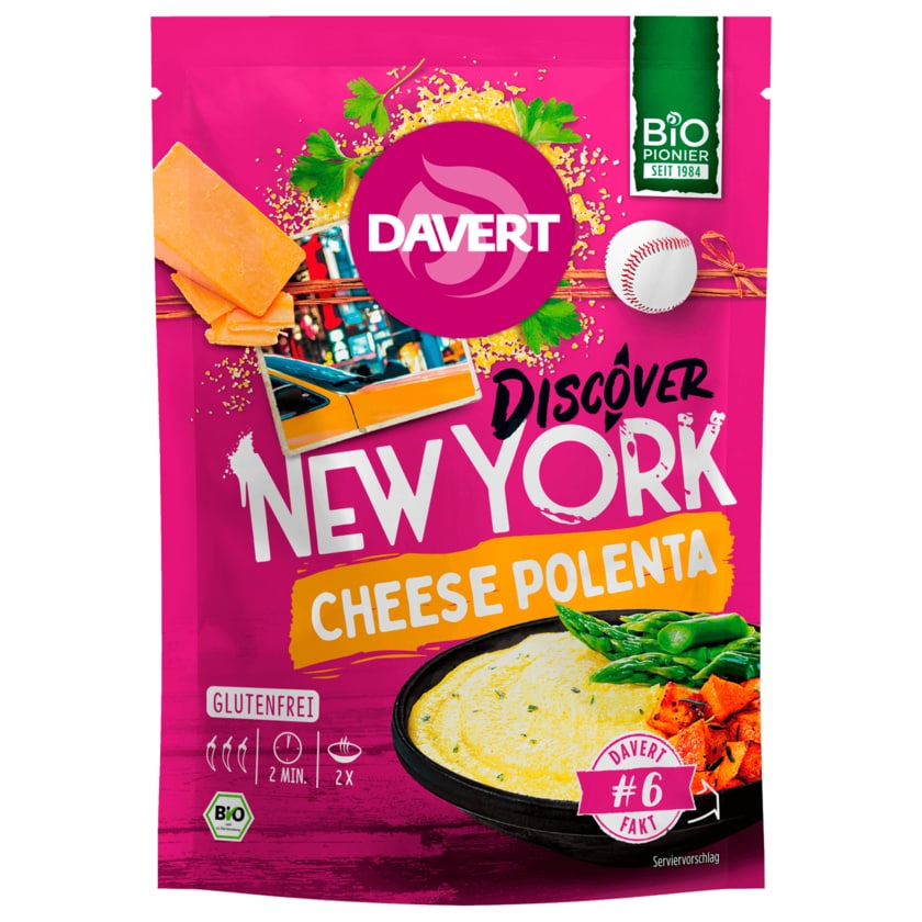 Davert New York Cheese-Polenta 130g